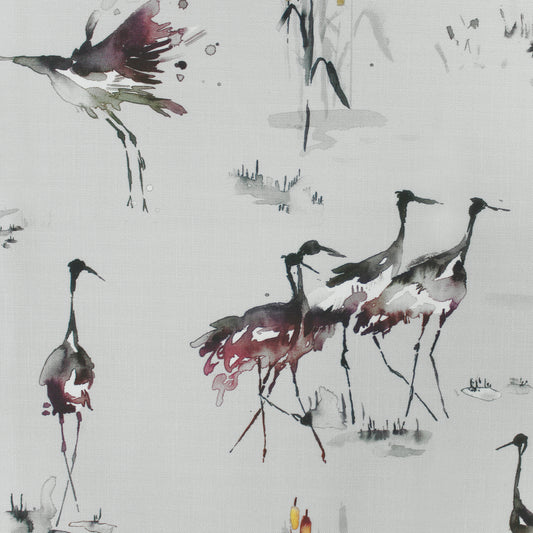 Cranes 138Cm Sophie Fabric Metre - Tourmaline