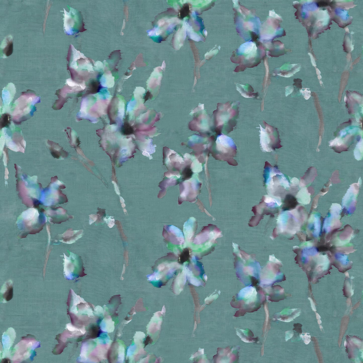Degas 140Cm Westin White Fabric - Azurite Sample