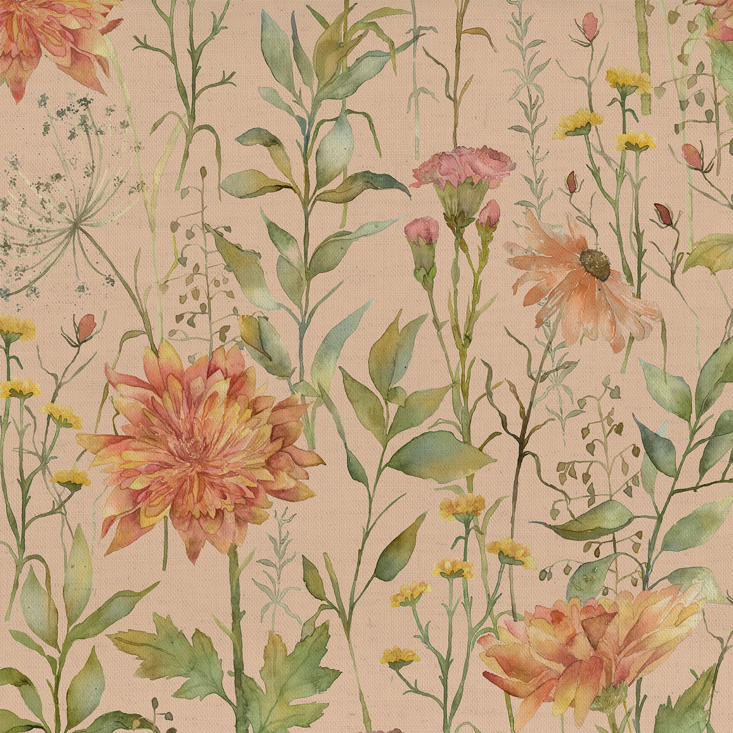 Delamere Fabric Sample - Apricot