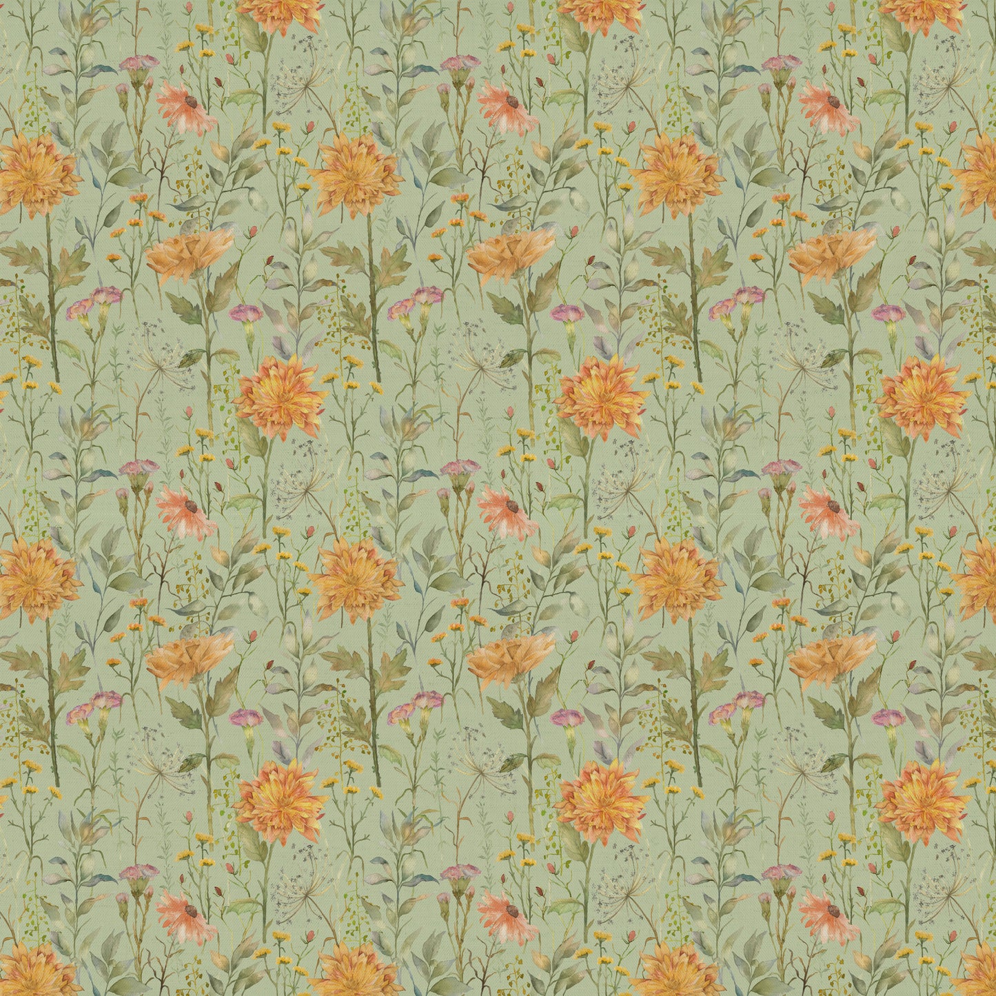 Delamere 140Cm Fabric Metre Sage