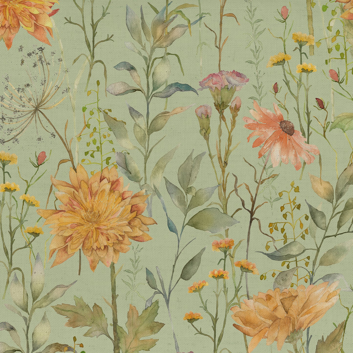 Delamere Fabric Sample - Sage