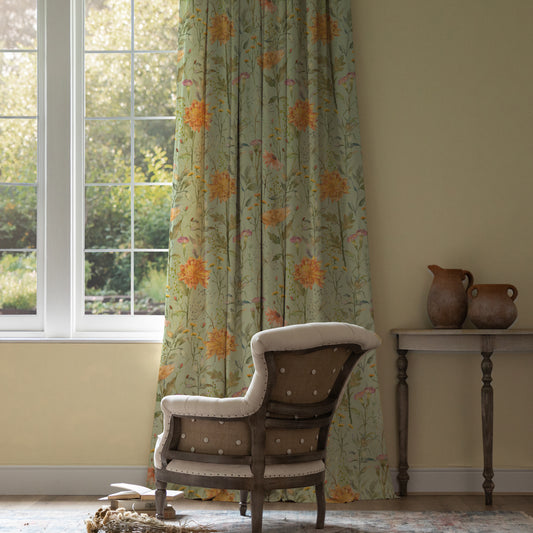 Delamere 140Cm Fabric Metre Sage