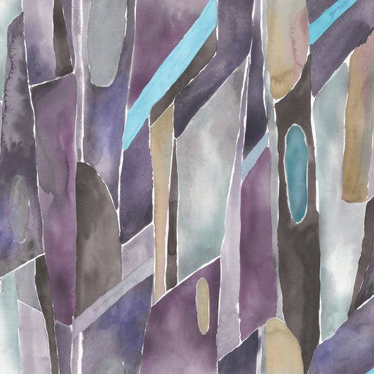 Delaunay Fabric Metre - Amethyst