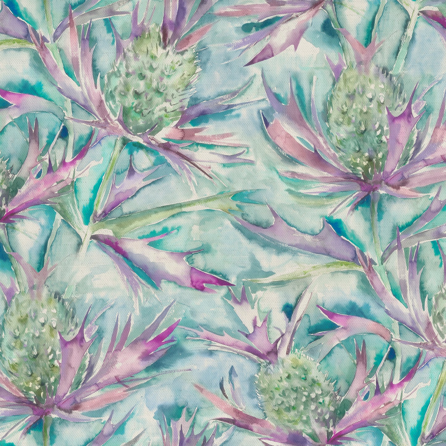 Derwent 145Cm Fiona Fabric Metre - Teal