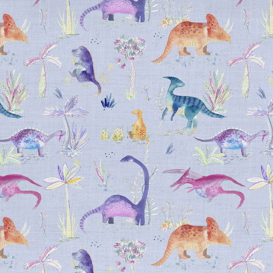 Dinos 145Cm Ann Fabric Metre - Violet