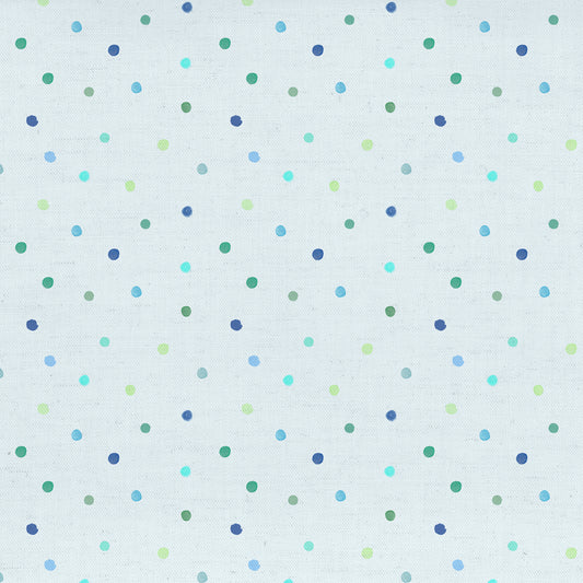 Dottys 145Cm Ann Fabric Metre - Lagoon