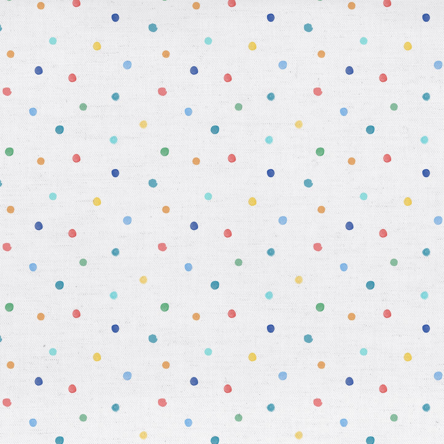 Dotty Primary Oil Cloth Sample