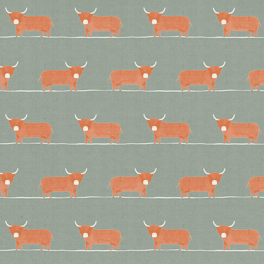 Dougal 147Cm Helena Fabric Metre - Pine