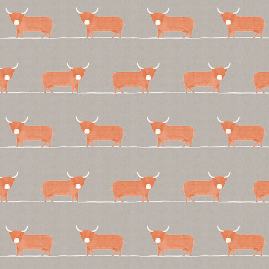 Dougal 147Cm Helena Fabric Metre - Sandstone