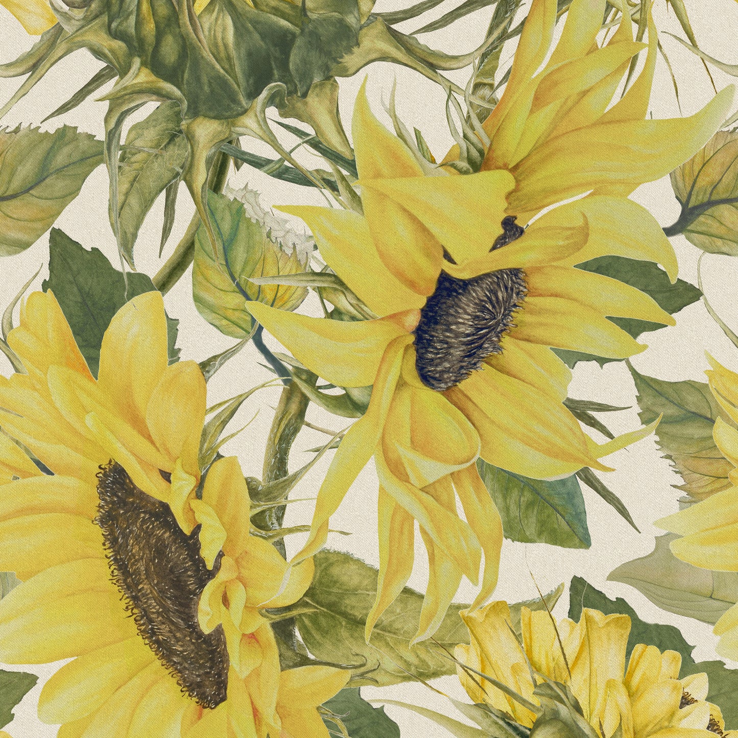 Easton 145Cm Fiona Fabric - Fern Linen Sample