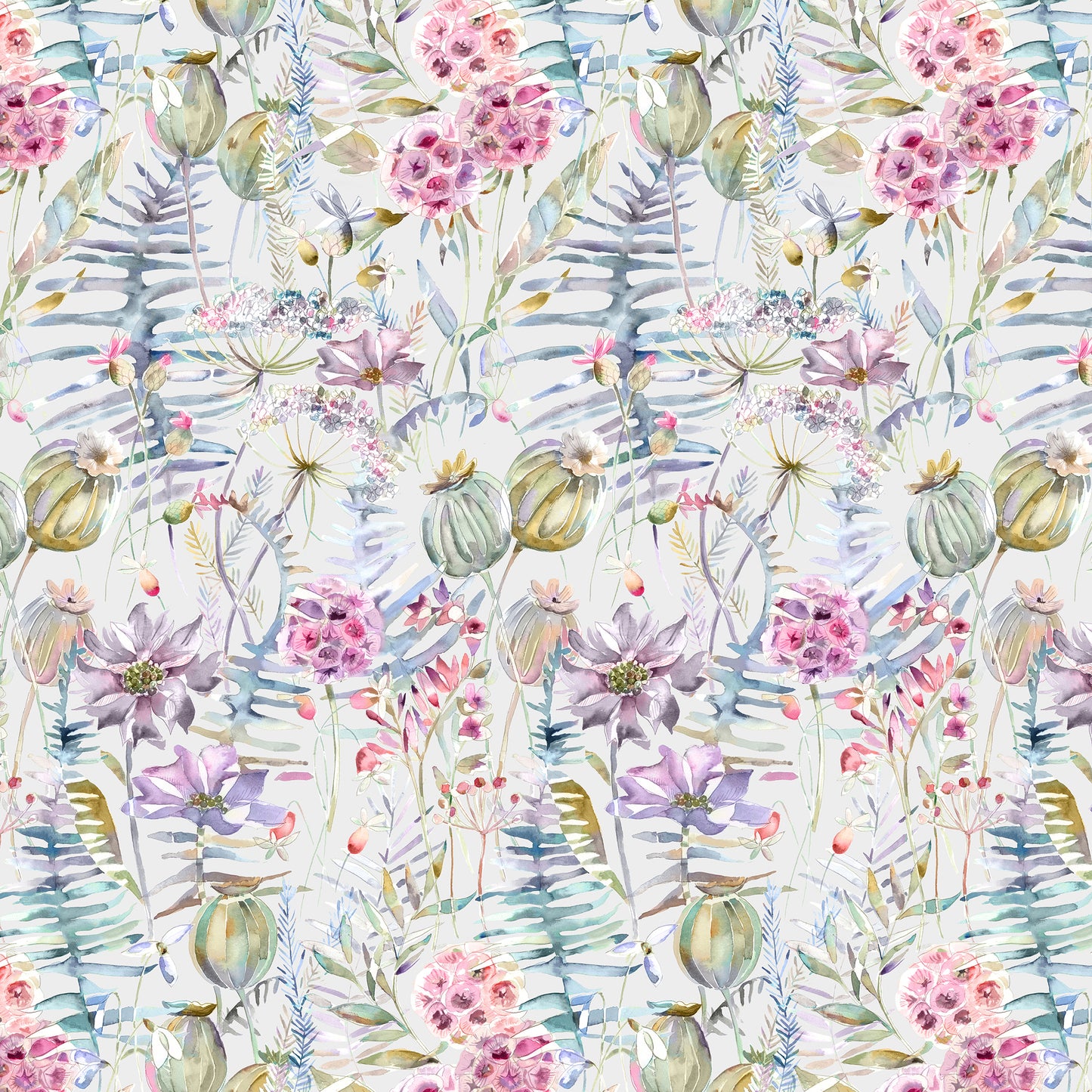 Edenmuir Linen 145Cm Fiona Fabric - Sorbet Sample