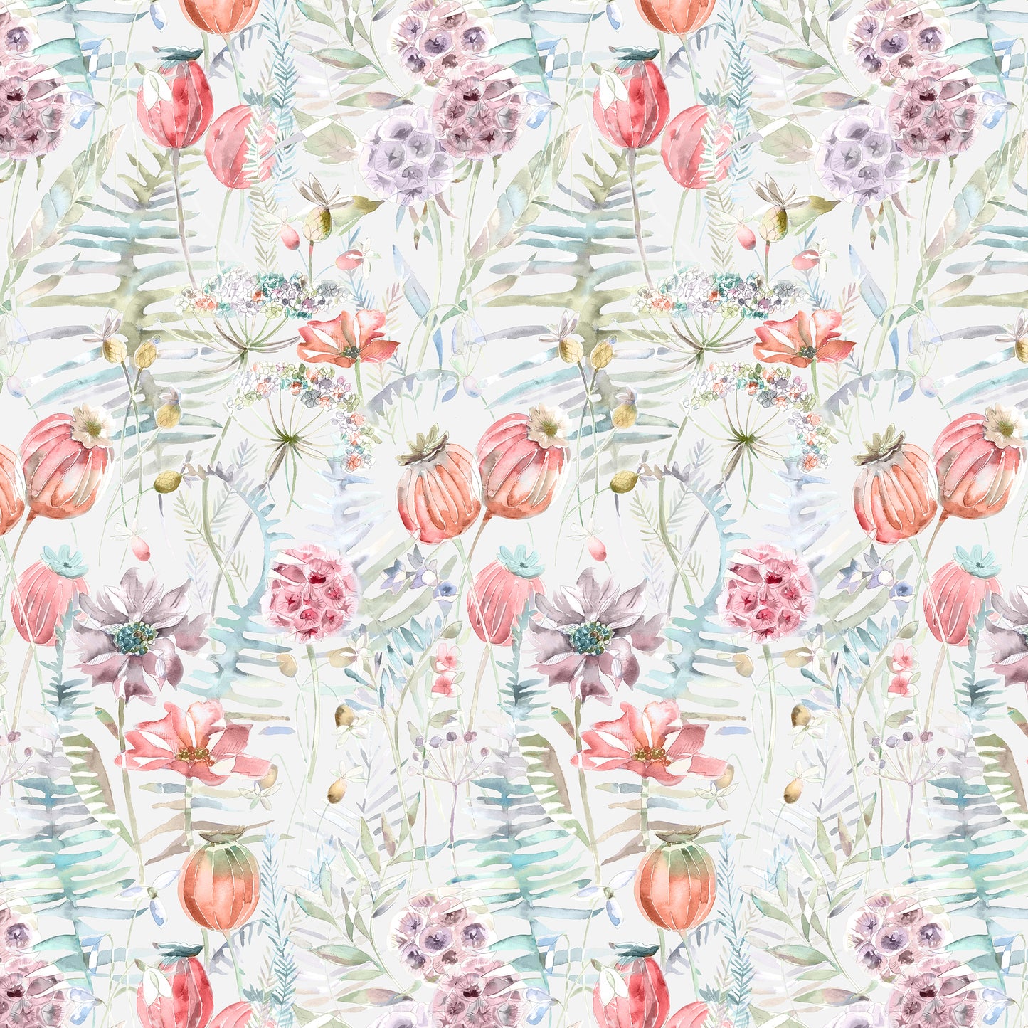Edenmuir 145Cm Ann Fabric Metre - Cinnamon