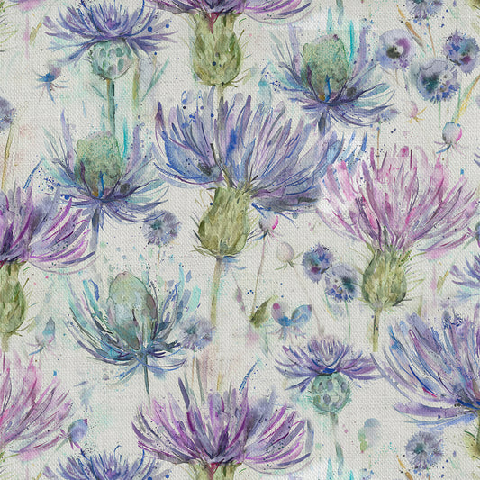 Eilean Donan Thistle Oil Cloth Metre