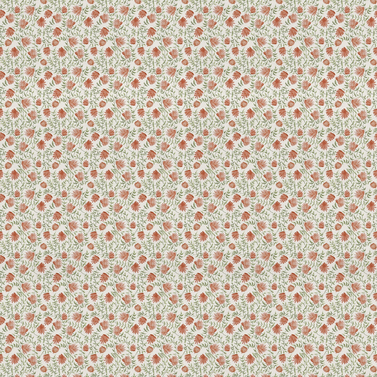 Elai Fabric Sample - Terracotta