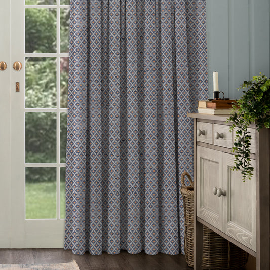 Elmore 137Cm Fabric Cornflower Sample