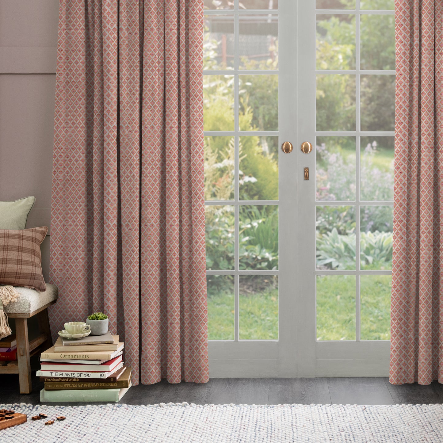 Elmore 137Cm Fabric Russet Sample
