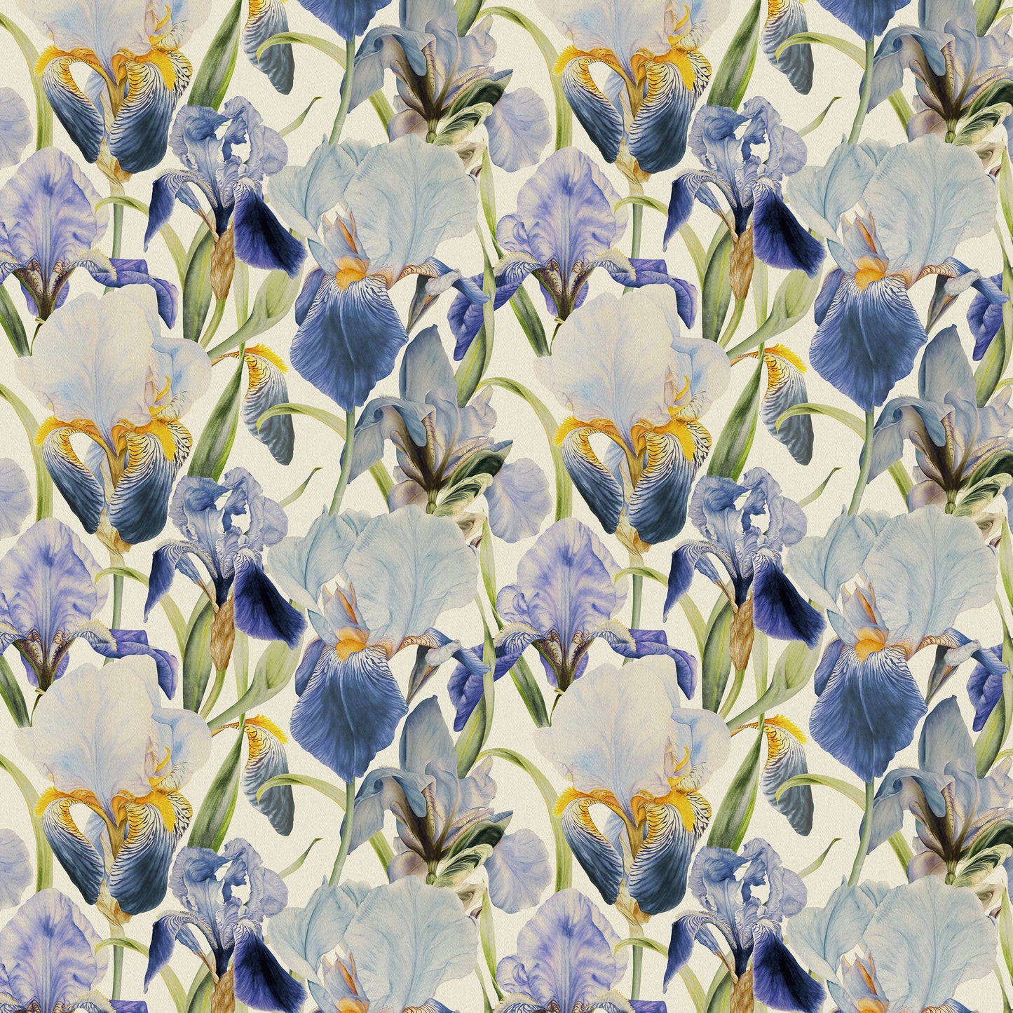 Elva 145Cm Fiona Fabric Metre - Bluebell