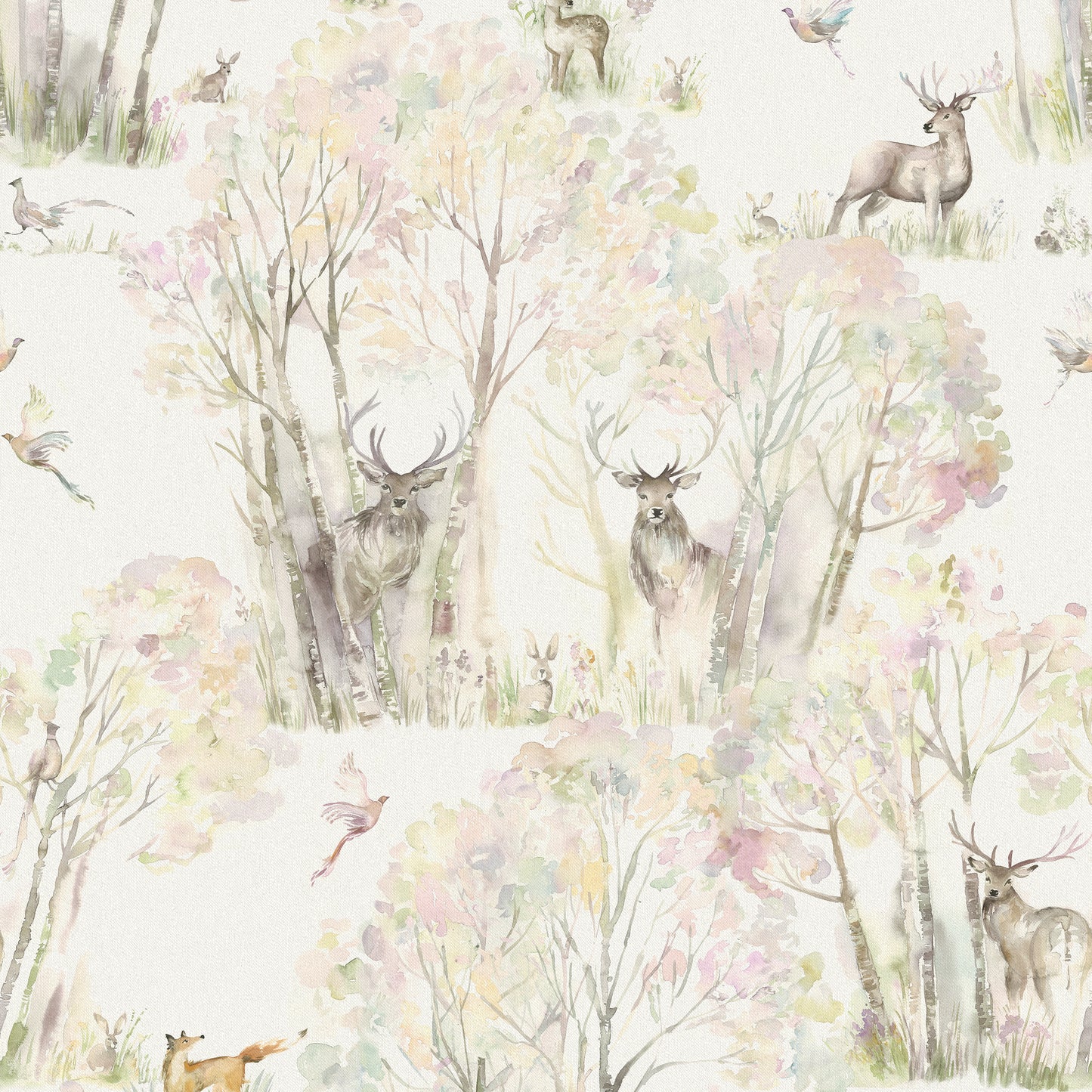 Enchanted Forest 145Cm Jimmy Fabric Metre - Multi