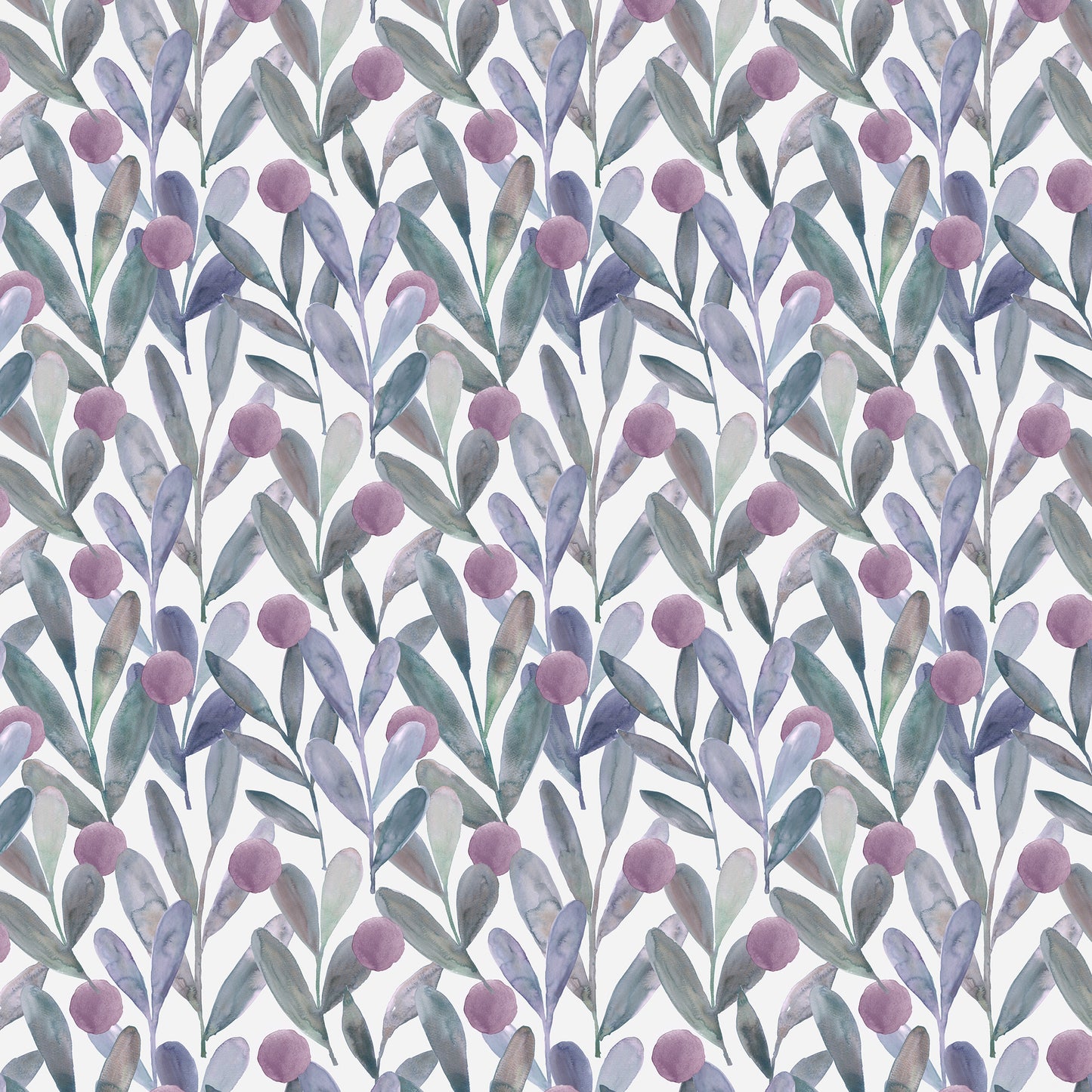 Enso 145Cm Fiona Fabric Metre - Violet