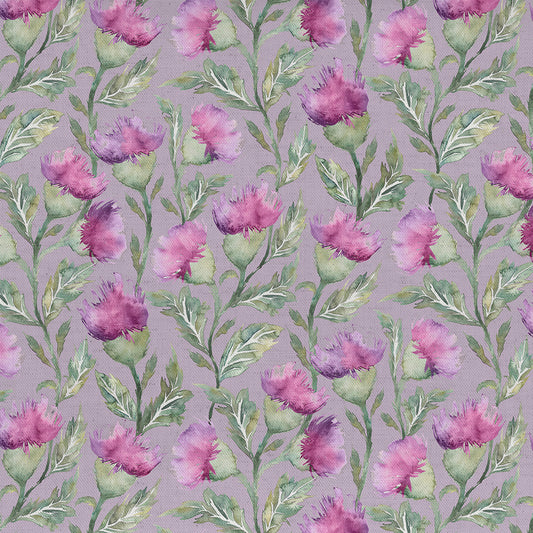 Ettrick 145Cm Ann Fabric Metre - Mauve