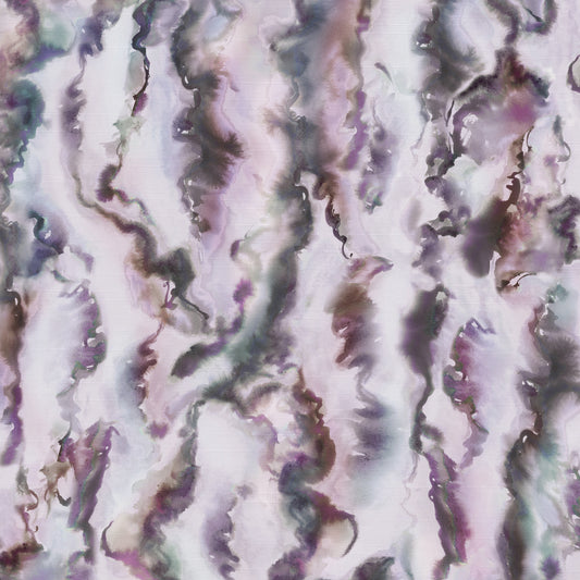 Expressions 140Cm Heavy Como Ivory Fabric - Onyx Sample
