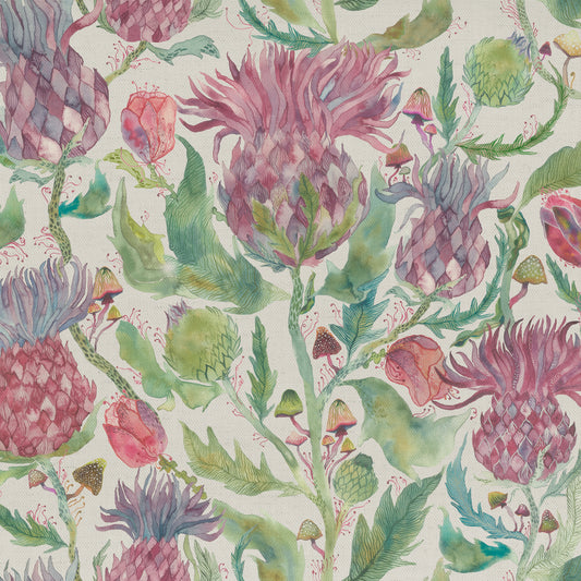 Fairytale 145Cm Fiona Fabric - Bristles Damson Sample
