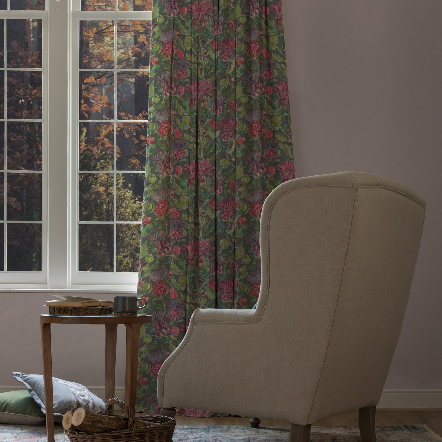 Fairytale Bristles Fabric Metre - Forest