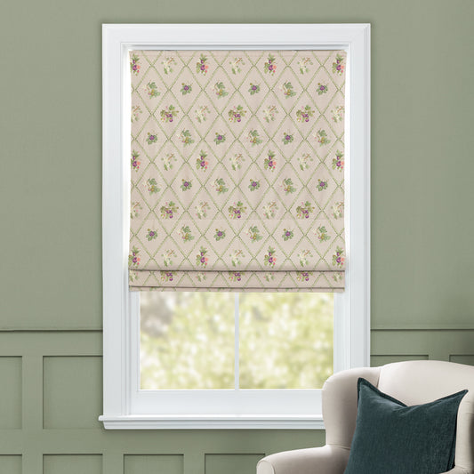 Fig Trellis 140M Fabric Sample Taupe