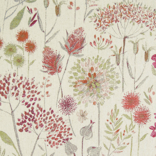 Floracream 138Cm Fabric Metre Russett