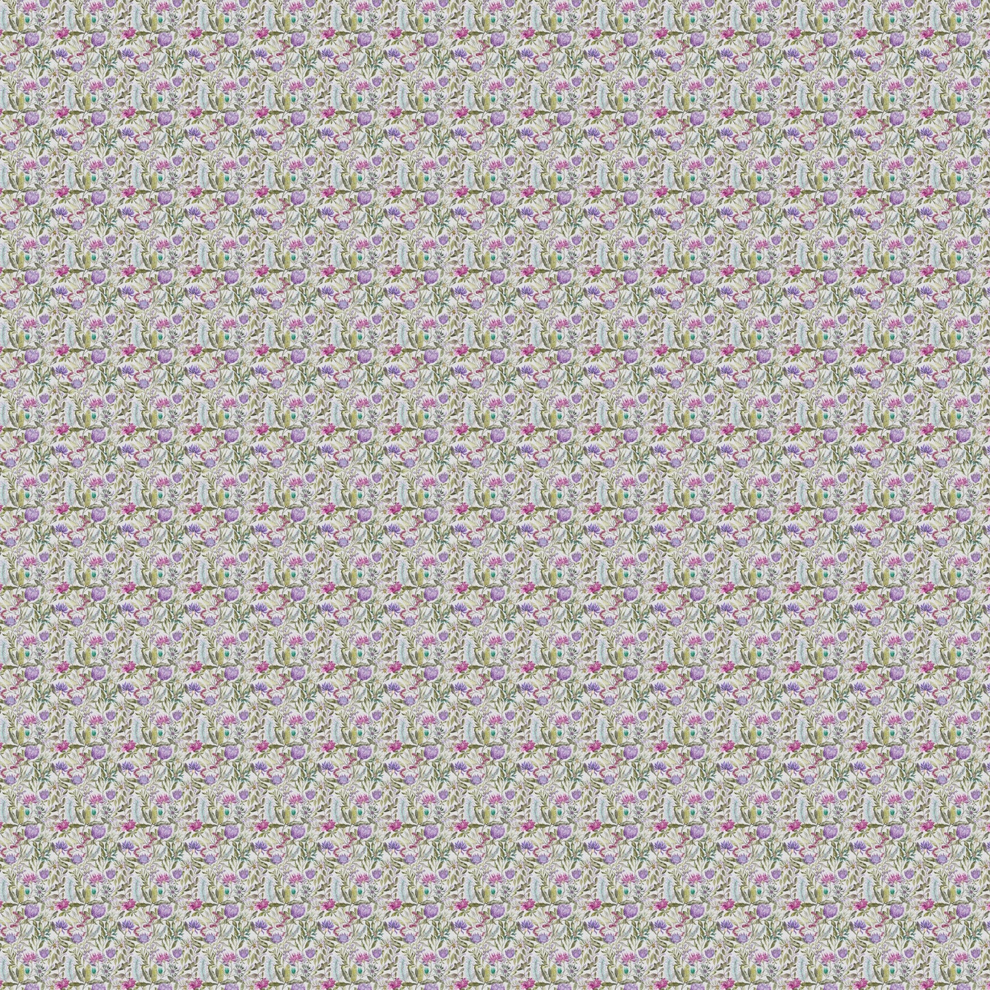Fortazela Fine Lawn Cotton 160Cm Dress Fabric Metre - Wiolet