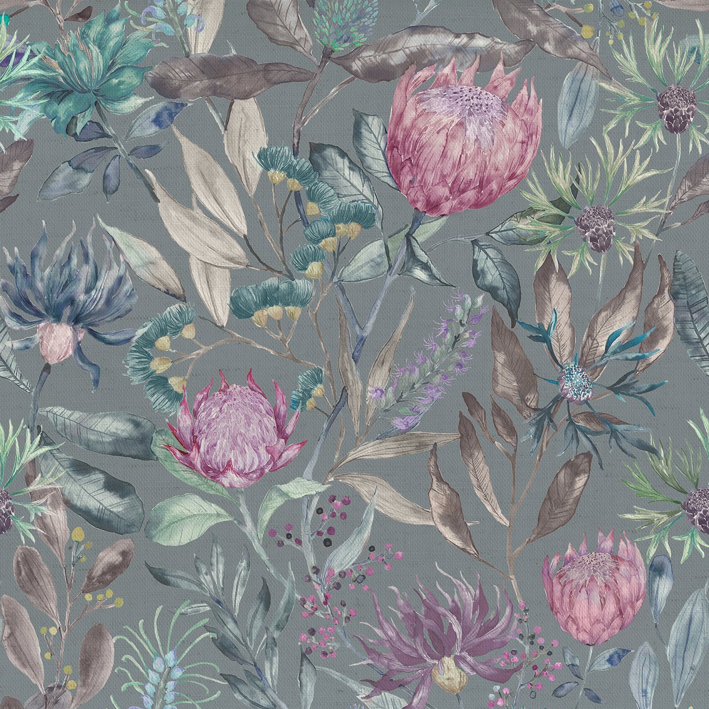 Fortazela 145Cm Ann Fabric Metre - Storm