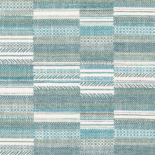 Geneva 140Cm Fabric Metre Aqua