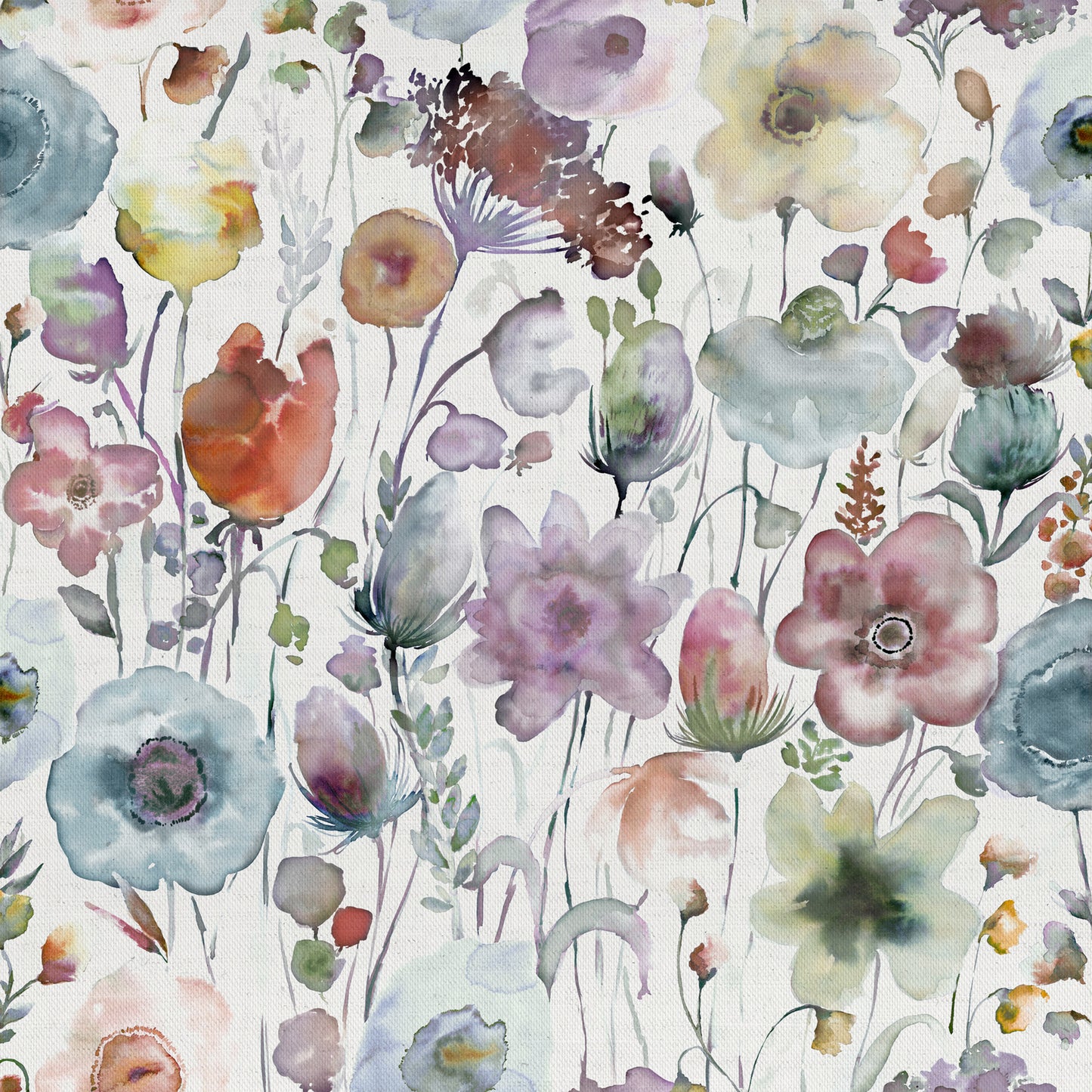 Gospiana 145Cm Ann Fabric - Haze/Cream Sample