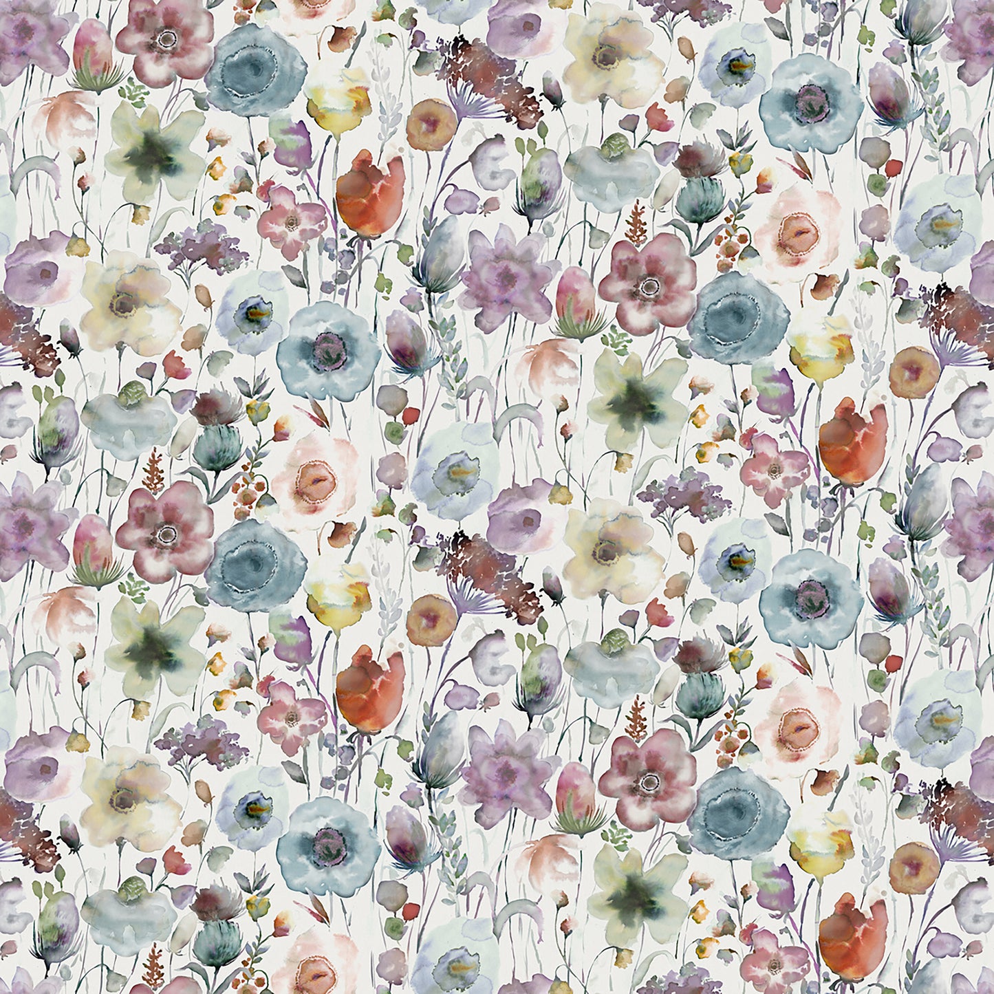 Gospiana 145Cm Ann Fabric Metre - Haze/Cream