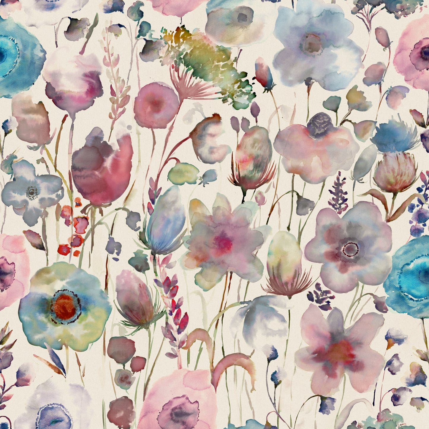Gospiana Linen 145Cm Fiona Fabric - Apricot Sample
