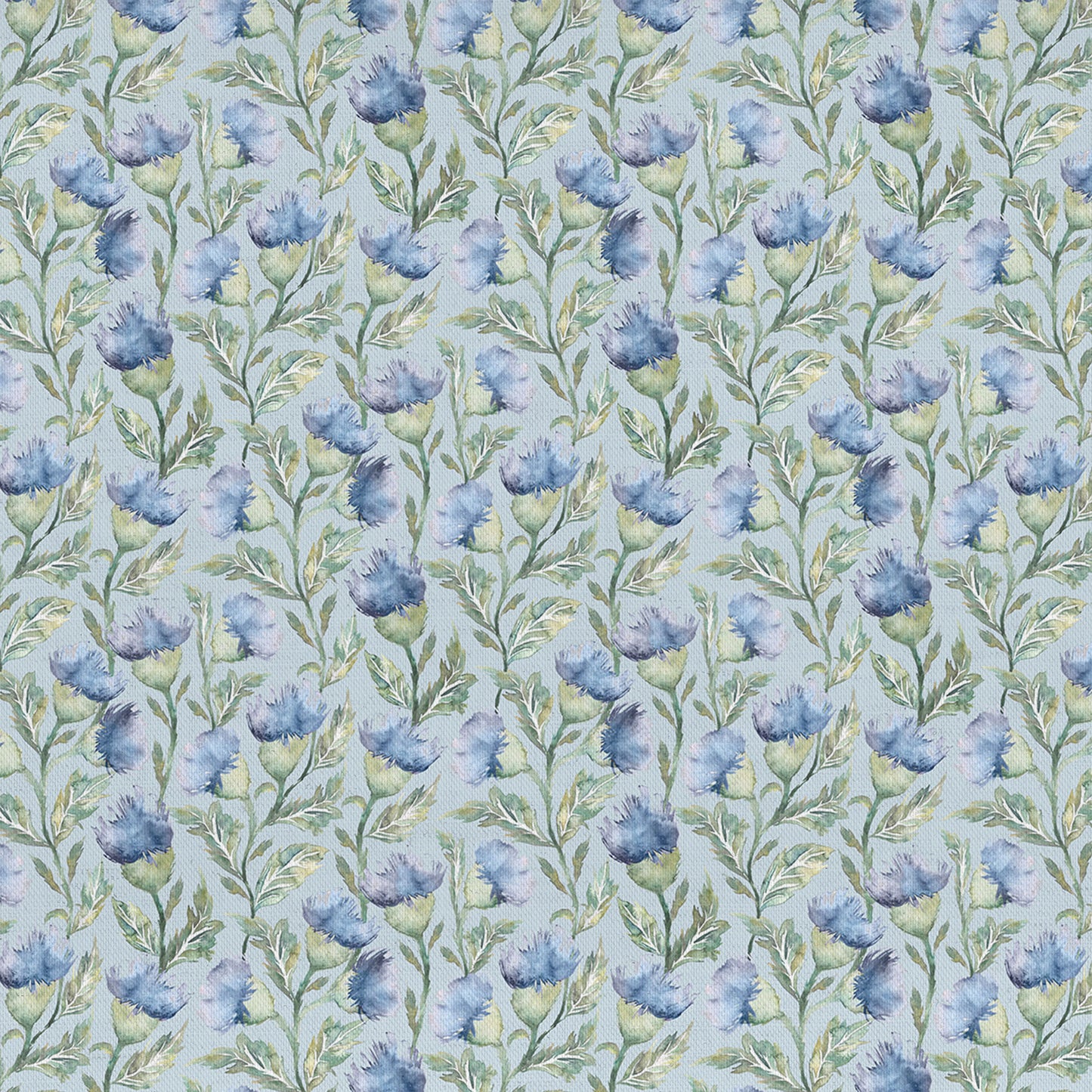 Hawick 145Cm Ann Fabric Metre - Bluebell