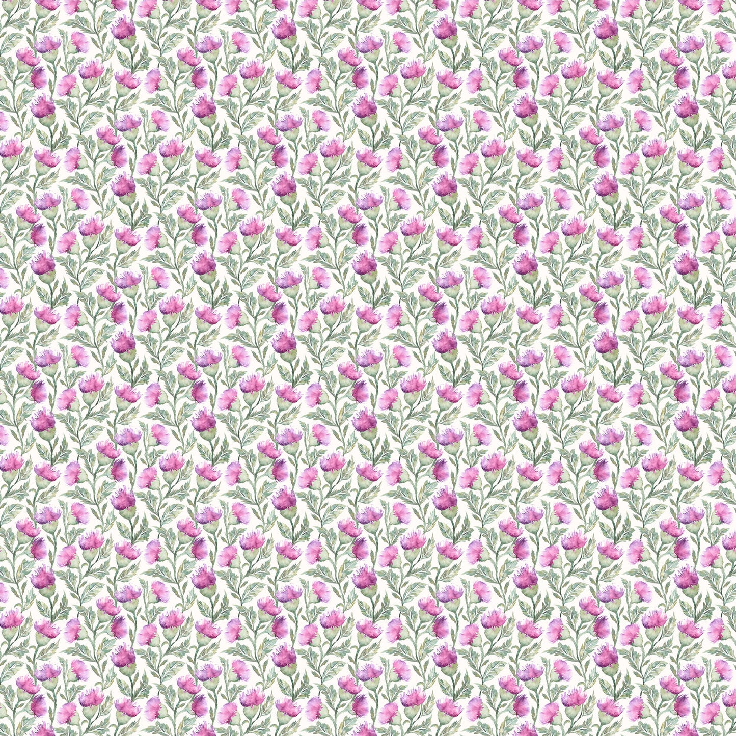 Hawick 145Cm Ann Fabric - Fuchsia Cream Sample