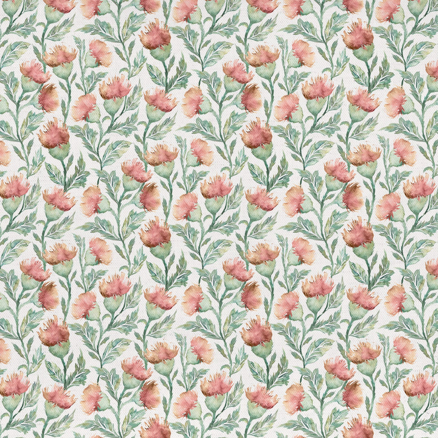 Hawick 145Cm Ann Fabric - Rust Cream Sample