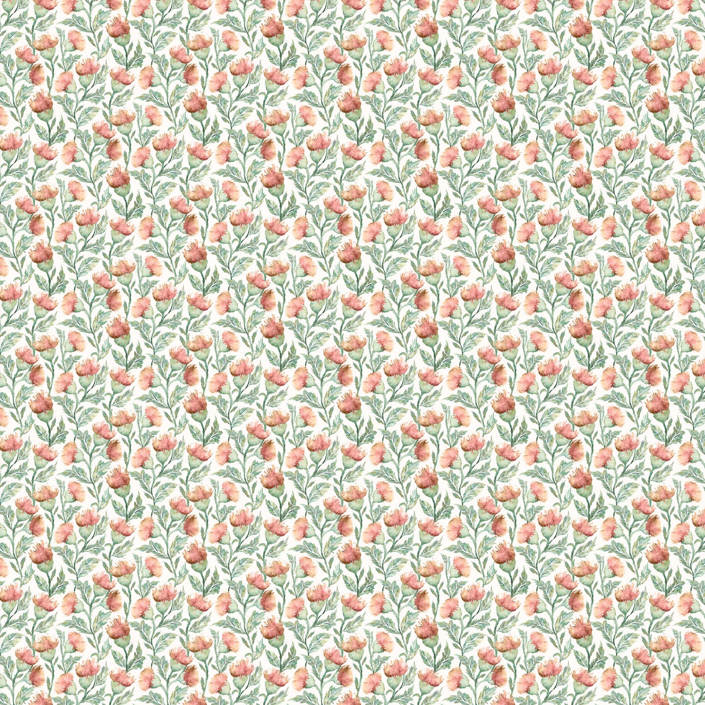 Hawick 145Cm Fiona Fabric Metre - Rust Linen
