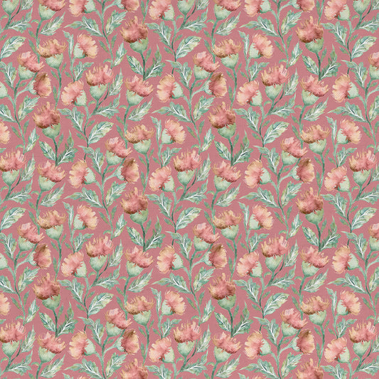 Hawick 145Cm Ann Fabric Metre - Rust