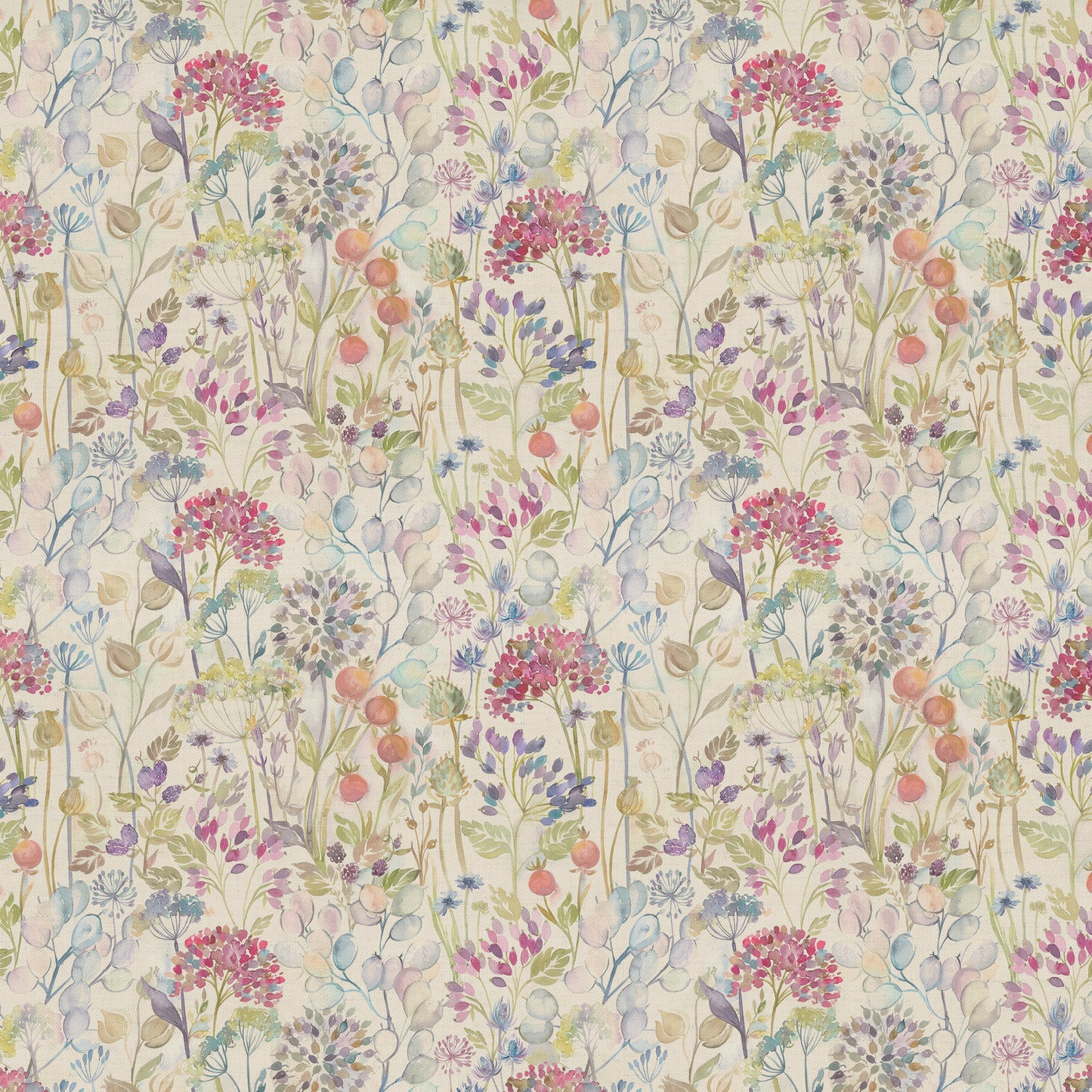 Country Hedgerow Linen 145Cm Fiona Fabric - Classic/Linen Sample
