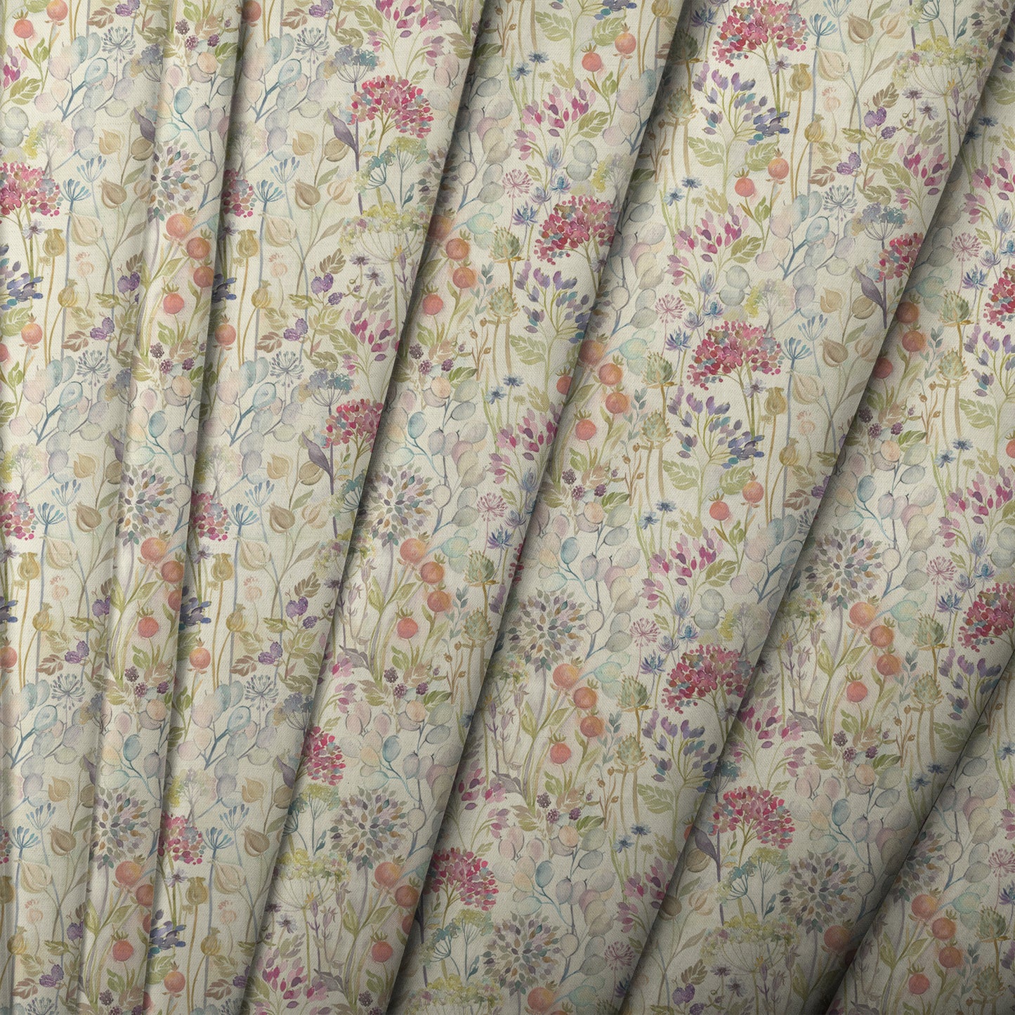 Country Hedgerow Linen 145Cm Fiona Fabric Metre - Mini/Linen