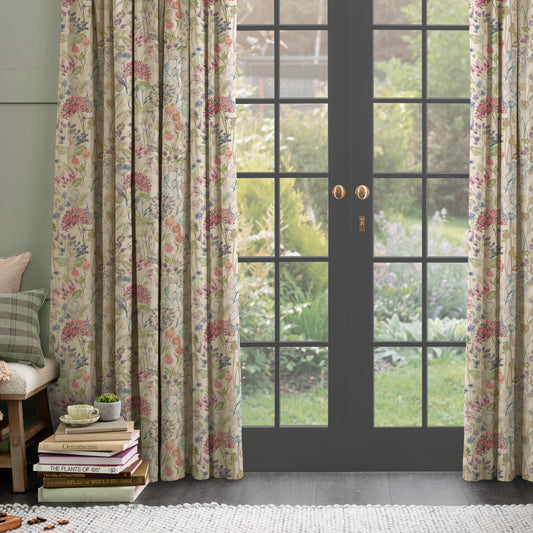 Hedgerow 140Cm Sasha Linen Fabric - Linen Sample