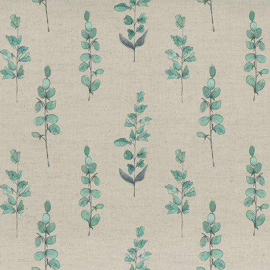 Helaine 145Cm Fiona Fabric Metre - Aqua