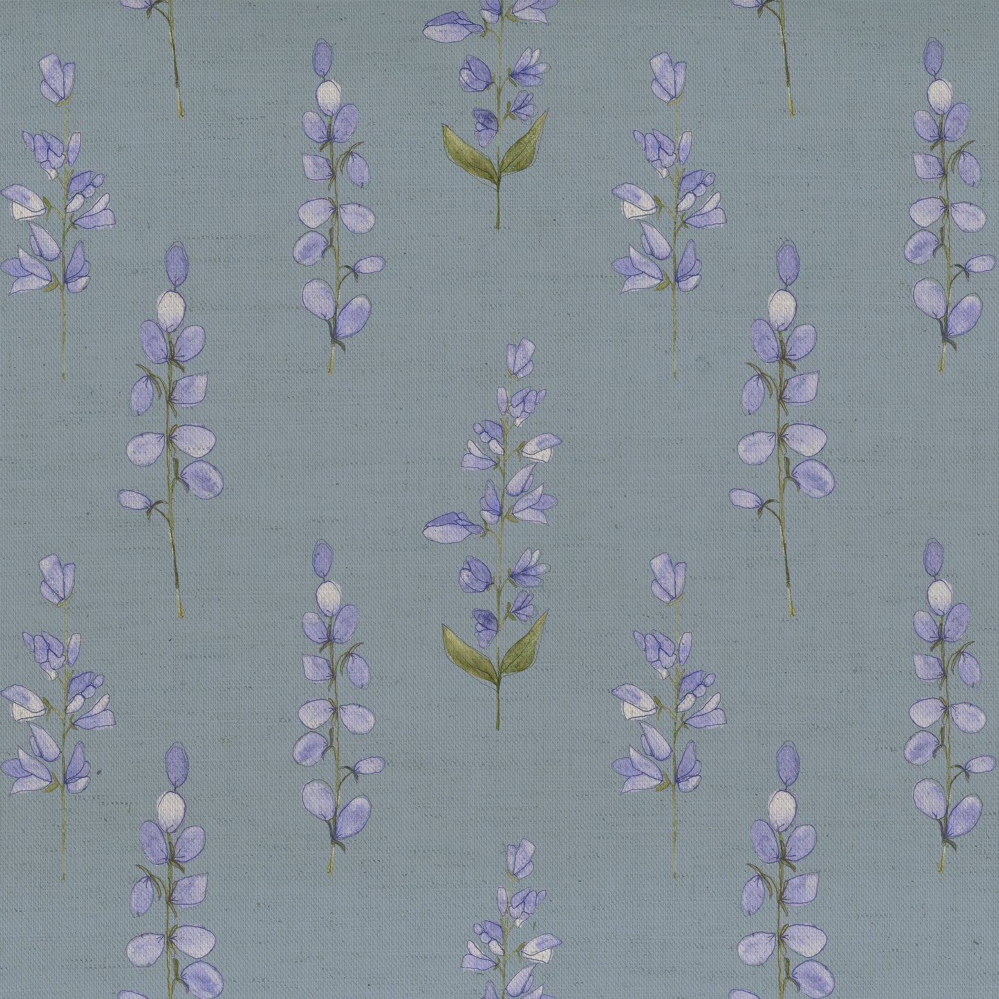 Helaine 145Cm Fiona Fabric - Bluebell Sample