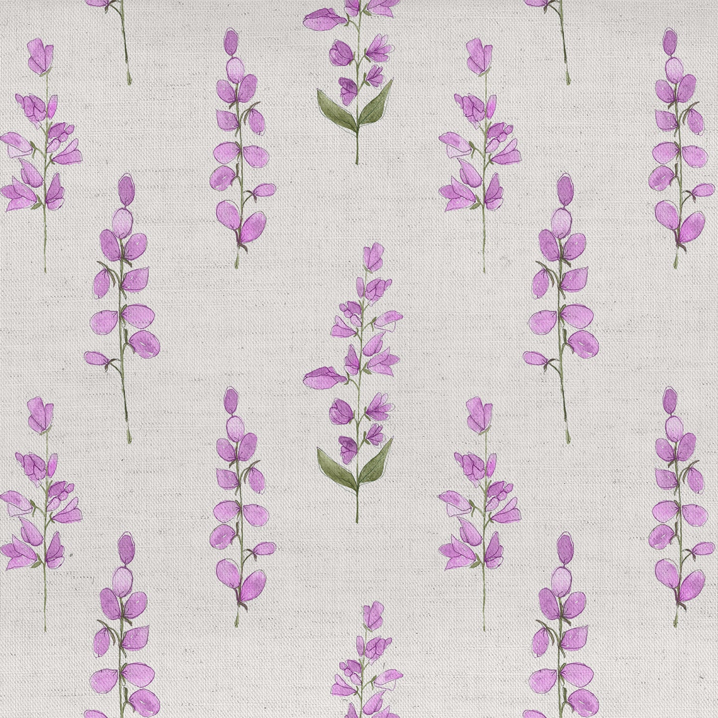 Helaine 145Cm Ann Fabric - Fuchsia Ecru Sample