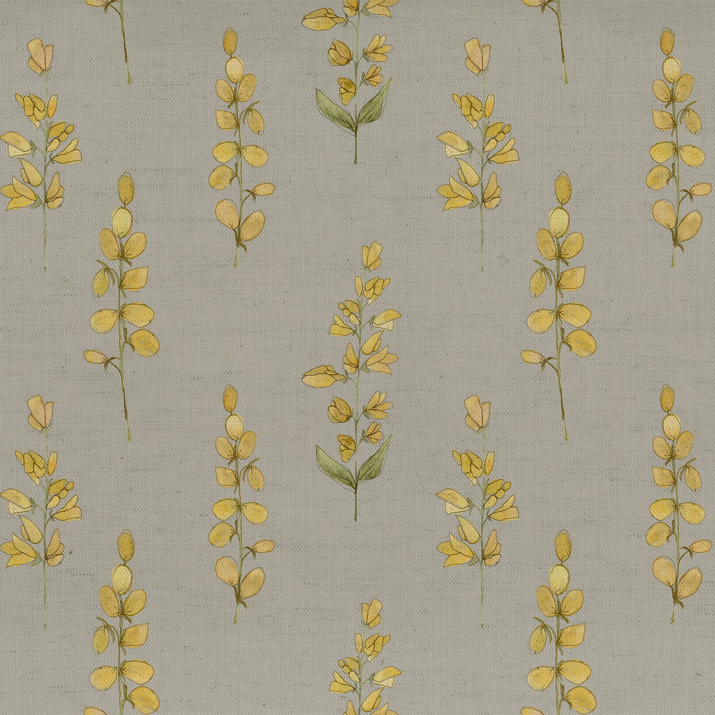 Helaine 145Cm Fiona Fabric Metre - Gold