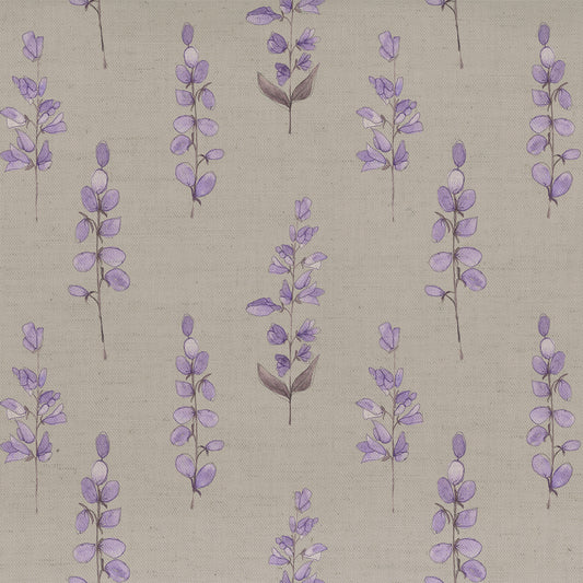 Helaine 145Cm Fiona Fabric Metre - Heather