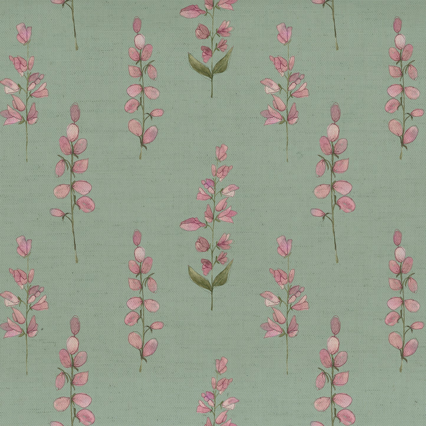 Helaine 145Cm Fiona Fabric Metre - Verde