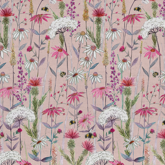 Hermione Craft Cotton Fabric Metre - Blush